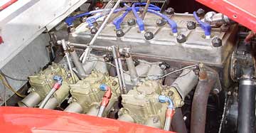 Hudson 308 with 3 webers carbs